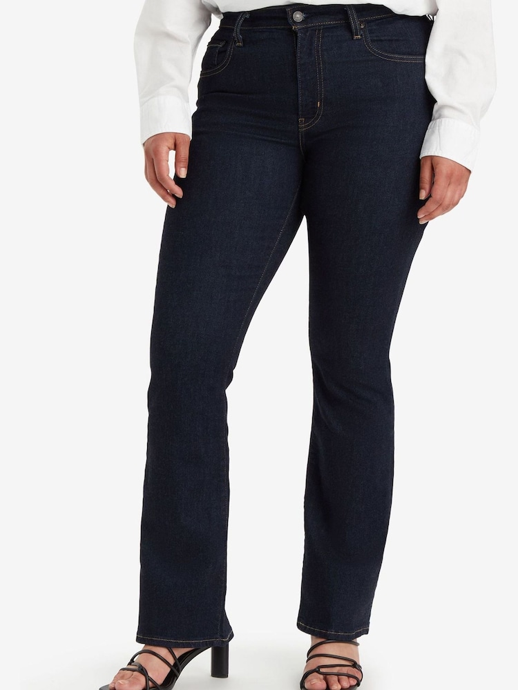 Синий ополаскиватель - ® Расклешенные джинсы с завышенной талией Levi's 725™ - Image 1 of 6