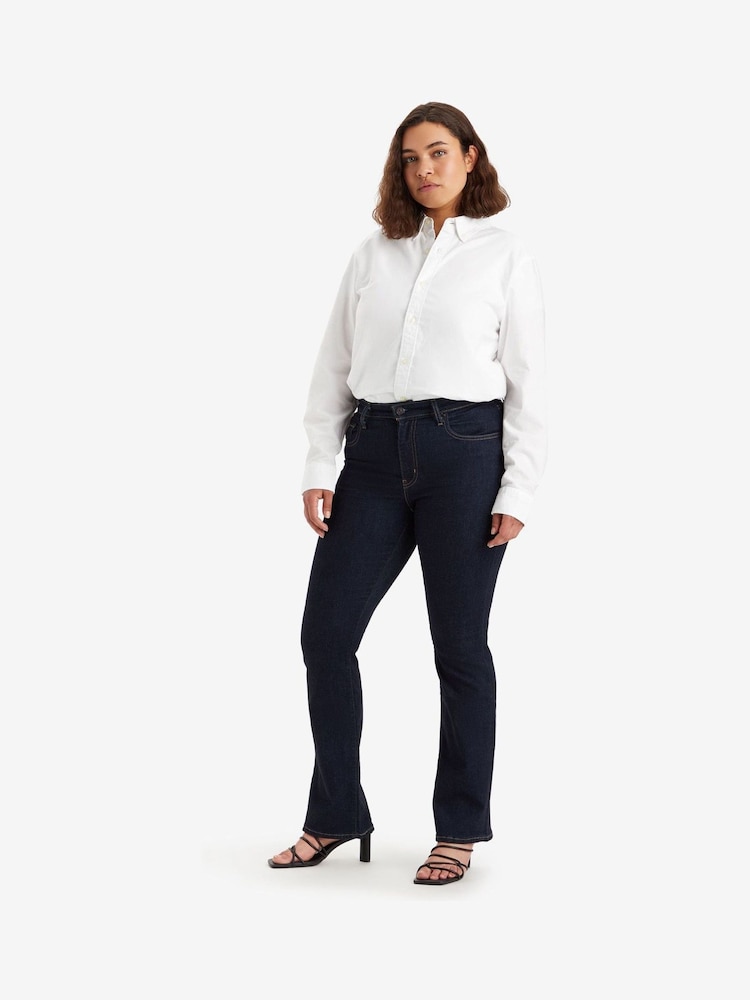 Синий ополаскиватель - ® Расклешенные джинсы с завышенной талией Levi's 725™ - Image 2 of 6