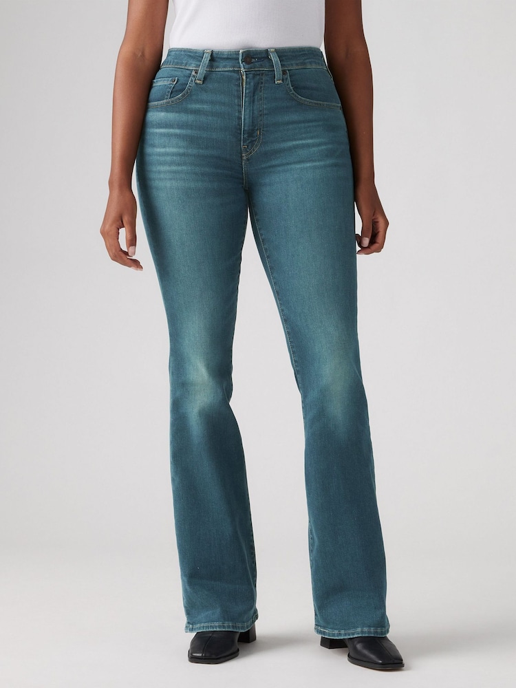 Levi's® For All In 726™ High Rise Yoked Flare Jeans - Image 3 of 4