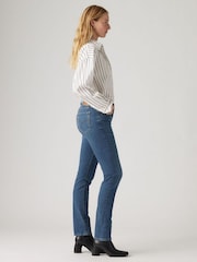 Blauwe golf donker - Levi's® 724™ rechte jeans met hoge taille  - Image 5 of 7