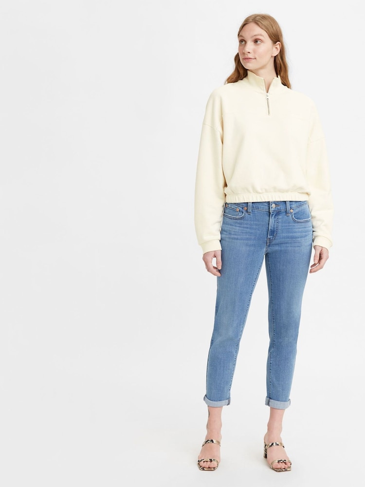 Levi's® Lapis Topic Mid Rise Boyfriend Jeans - Image 1 of 5
