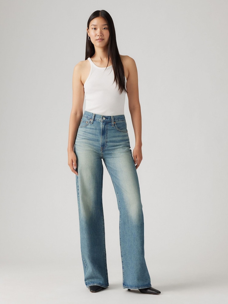 Levi's® Tint Story Ribcage Wide Leg 100% Cotton Jeans - Image 1 of 7