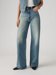 Levi's® Tint Story Ribcage Wide Leg 100% Cotton Jeans - Image 3 of 7