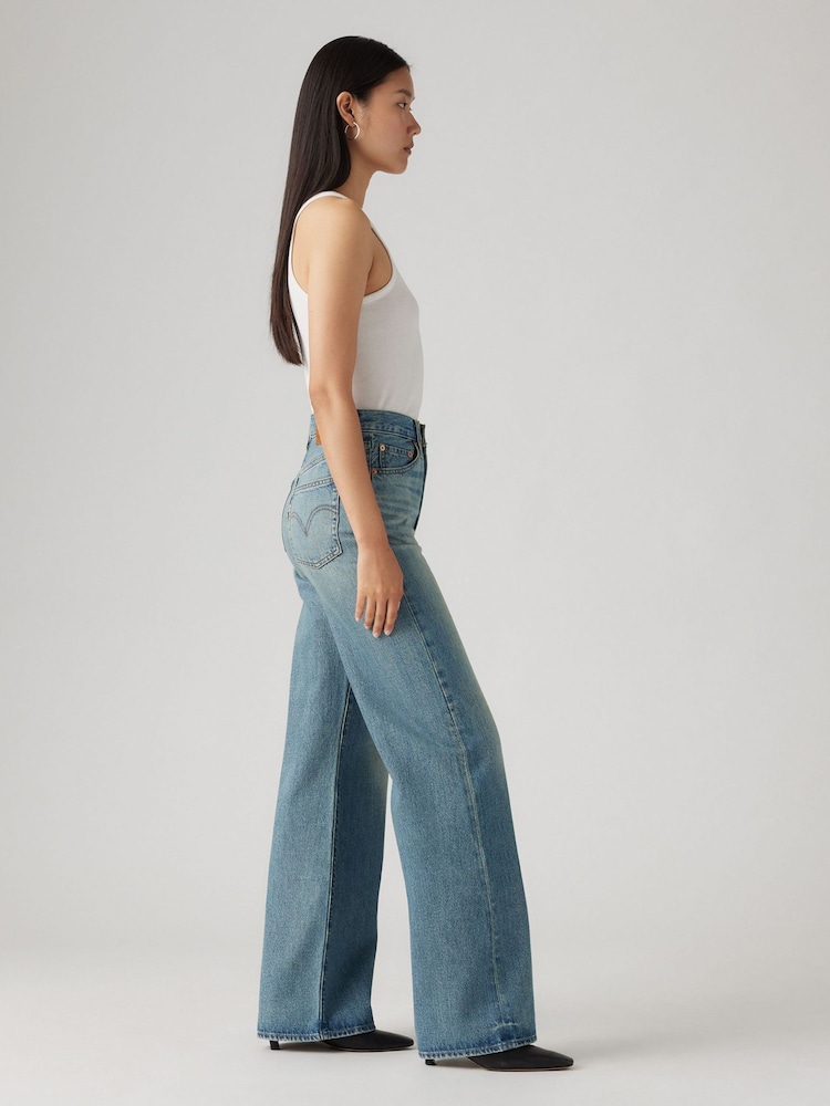 Levi's® Tint Story Ribcage Wide Leg 100% Cotton Jeans - Image 5 of 7