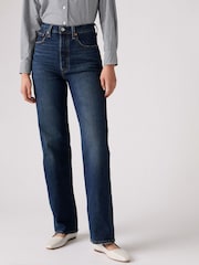 Indifferent Indigo - Levi's® Ribcage Full-Length Jeans - Image 4 of 8