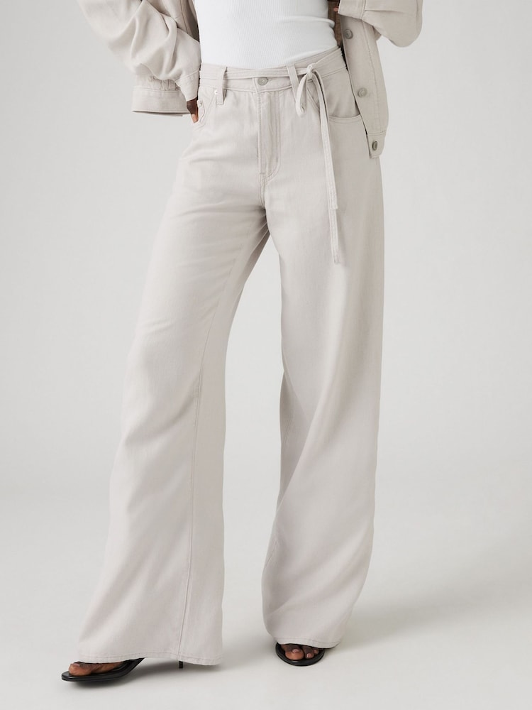 Levi's® Crystal Grey Linen Straight Jeans - Image 1 of 5