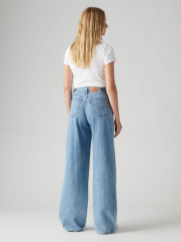 Levi's® Invested Indigo Wide Fit Cinched Baggy 100% Cotton Jeans - Image 2 of 11