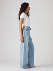 Levi's® Invested Indigo Wide Fit Cinched Baggy 100% Cotton Jeans - Image 5 of 11
