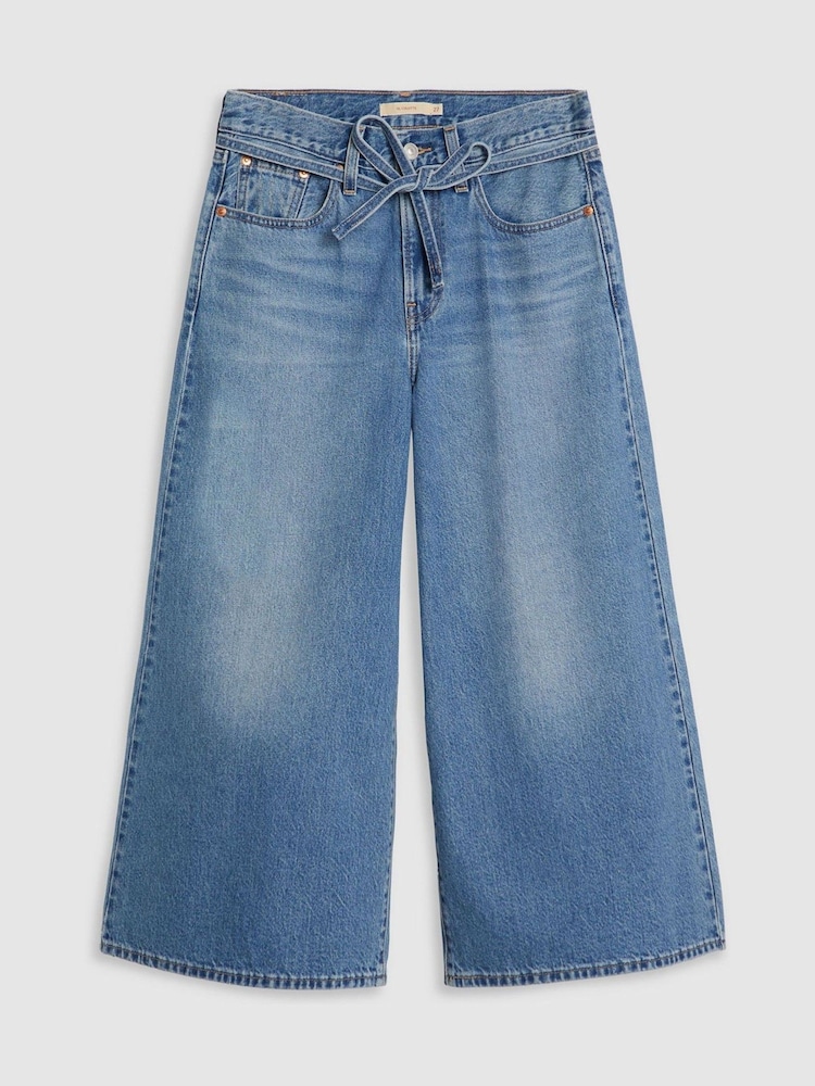 Levi's® Hot and Cold XL Culottes Wide Leg 100% Cotton Jeans - Image 4 of 5