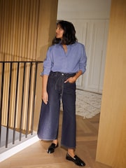 Levi's® Shaded View XL Culottes Wide Leg 100% Cotton Jeans - Image 1 of 7
