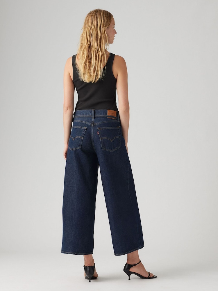Levi's® Shaded View XL Culottes Wide Leg 100% Cotton Jeans - Image 3 of 7