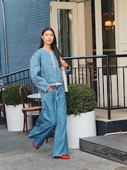 Levi's® Blue XL Superwide Wide Leg 100% Cotton Jeans - Image 1 of 6