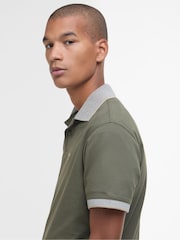 Barbour® Green Cornsay 100% Cotton Polo Shirt - Image 3 of 5