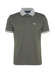 Barbour® Green Cornsay 100% Cotton Polo Shirt - Image 5 of 5