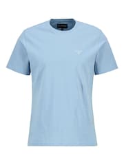 Barbour® Blue Mens 100% Cotton Sports T-Shirt - Image 6 of 6