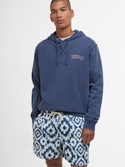 Barbour® Blue Homelane Swim Shorts - Image 4 of 5