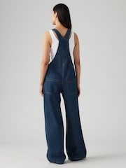 Levi's® XL Denim Wide Leg Overall 100% Cotton Jumpsuit - Imagen 2 de 7