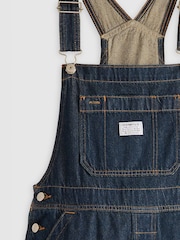 Levi's® XL Denim Wide Leg Overall 100% Cotton Jumpsuit - Imagen 7 de 7