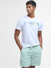 Barbour® Green 100% Cotton Washed Cord Relaxed Shorts - Image 3 of 5