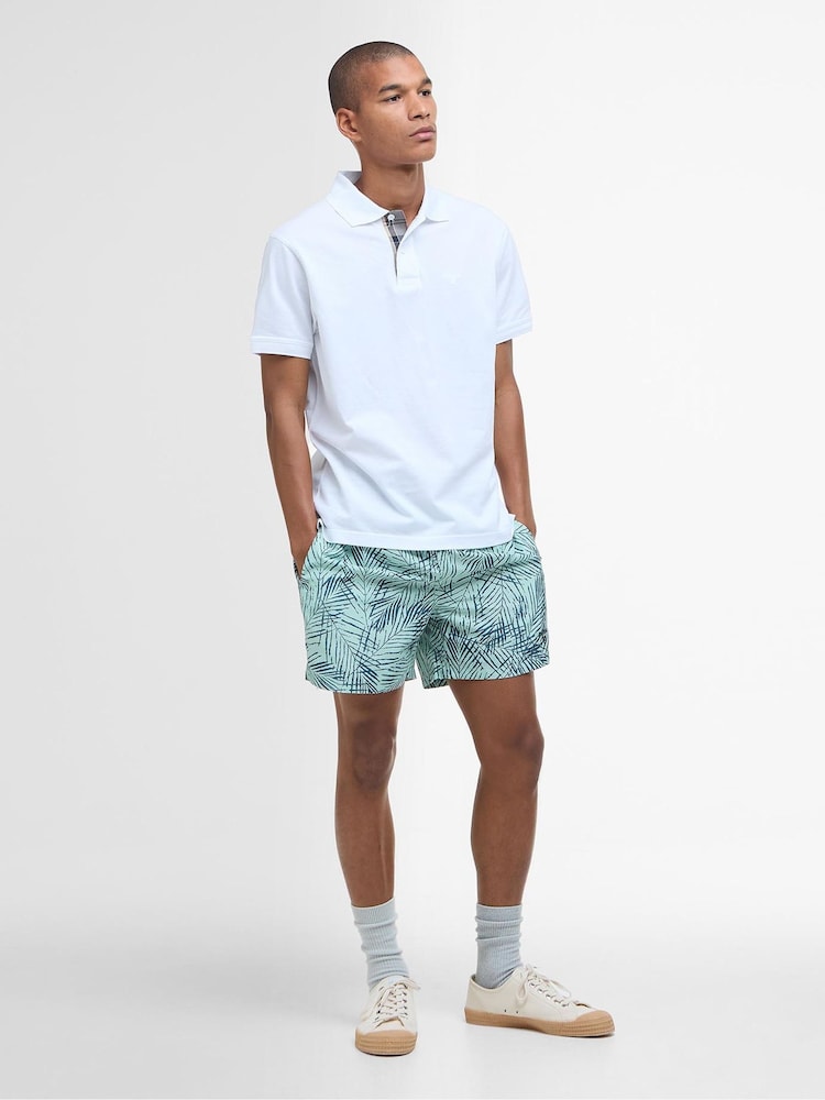 Barbour® Green Falmouth Swim Shorts - Image 1 of 5