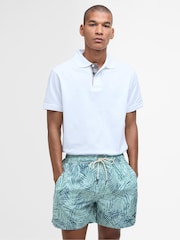 Barbour® Green Falmouth Swim Shorts - Image 3 of 5