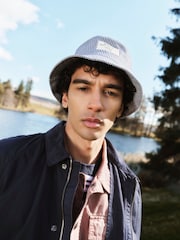 Barbour® Blue 100% Cotton Utility Casual Chore Jacket - Image 2 of 9