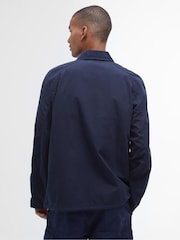 Barbour® Blue 100% Cotton Utility Casual Chore Jacket - Image 3 of 9