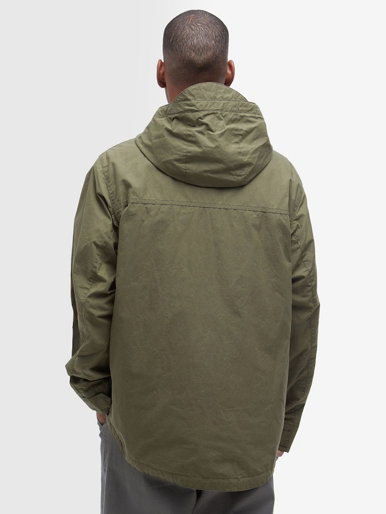 Barbour® Green 100% Cotton Re-Engineered Endurance Casual Jacket - Image 2 of 8