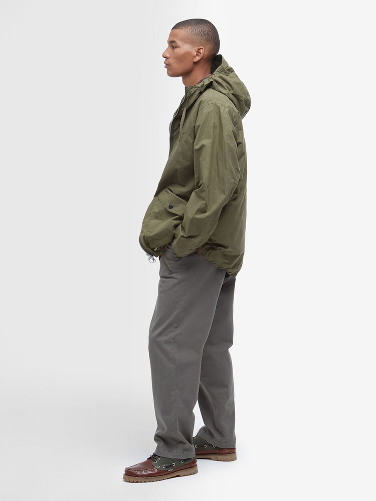 Barbour® Green 100% Cotton Re-Engineered Endurance Casual Jacket - Image 3 of 8