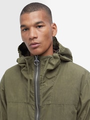 Barbour® Green 100% Cotton Re-Engineered Endurance Casual Jacket - Image 5 of 8