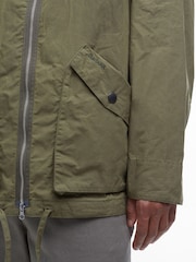 Barbour® Green 100% Cotton Re-Engineered Endurance Casual Jacket - Image 6 of 8