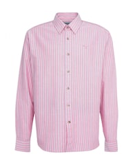 Barbour® Pink 100% Cotton Fenfield Oxford Stripe Relaxed Fit Shirt - Image 6 of 6