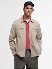 Barbour® Natural 100% Cotton Glendale Overshirt - Image 1 of 6