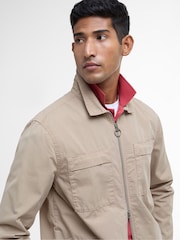 Barbour® Natural 100% Cotton Glendale Overshirt - Image 4 of 6