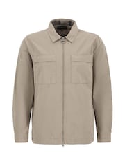 Barbour® Natural 100% Cotton Glendale Overshirt - Image 6 of 6