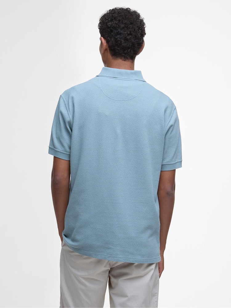 Barbour® Green 100% Cotton Hingham Polo Shirt - Image 2 of 5