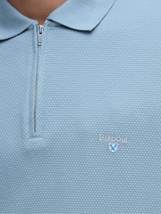 Barbour® Green 100% Cotton Hingham Polo Shirt - Image 4 of 5