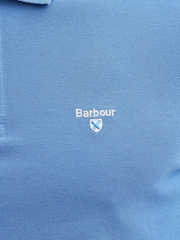 Barbour® Blue 100% Cotton Classic Polo Shirt - Image 5 of 5