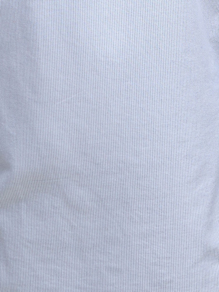 Barbour® Blue Oxtown Classic Oxford Long Sleeve Shirt - Image 7 of 7