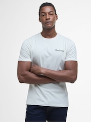 Barbour® Cream 100% Cotton Camber Graphic T-Shirt - Image 2 of 6