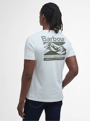 Barbour® Cream 100% Cotton Camber Graphic T-Shirt - Image 3 of 6
