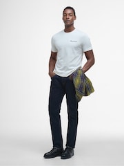 Barbour® Cream 100% Cotton Camber Graphic T-Shirt - Image 5 of 6