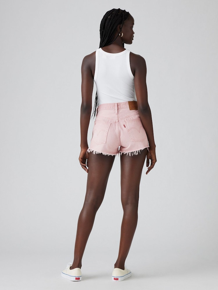 Malva claro - Pantalones cortos originales 501® de algodón 501 % de Levi's® - Imagen 2 de 5
