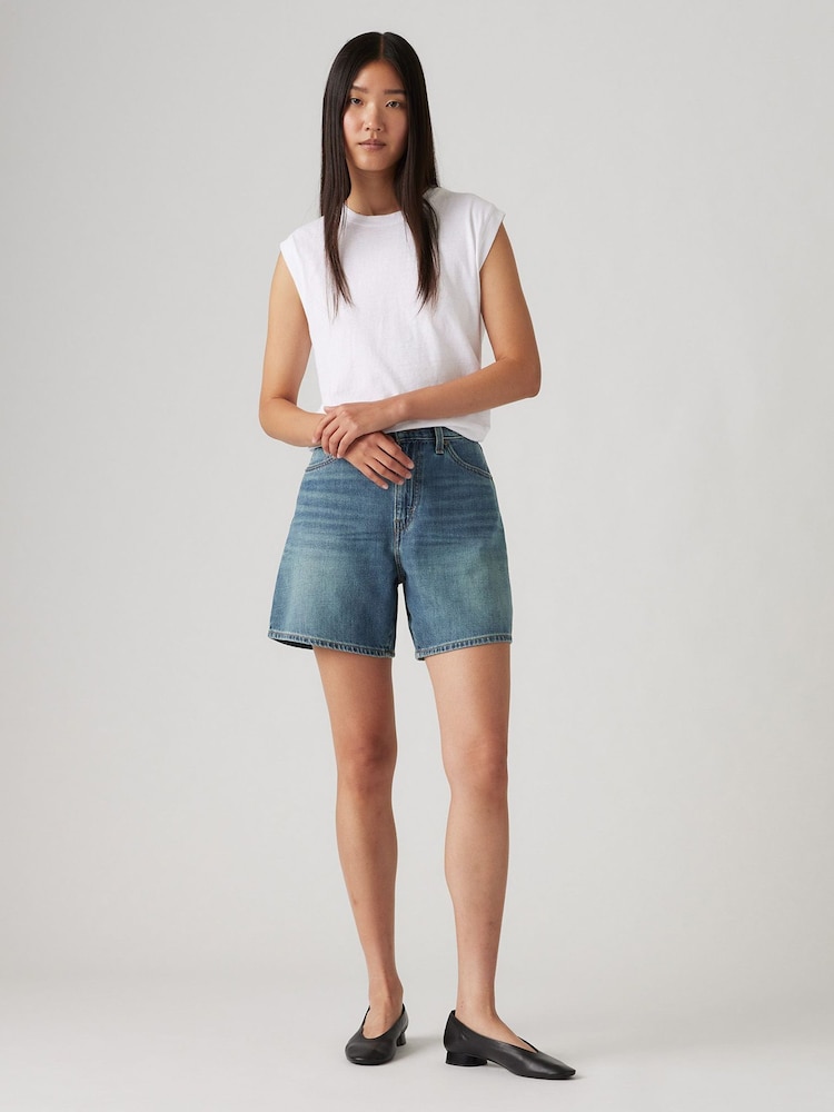 Levi's® Stop Flaxing High Baggy Denim Shorts - Image 2 of 7