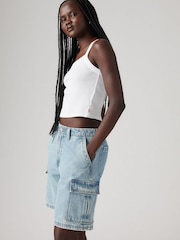 Levi's® Baggy Cargo Denim 100% Cotton Shorts - Imagen 2 de 7