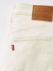 Levi's® White Shaping Bermuda Denim Shorts - Image 11 of 12