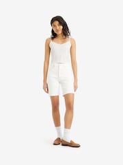 Levi's® White Shaping Bermuda Denim Shorts - Image 3 of 12