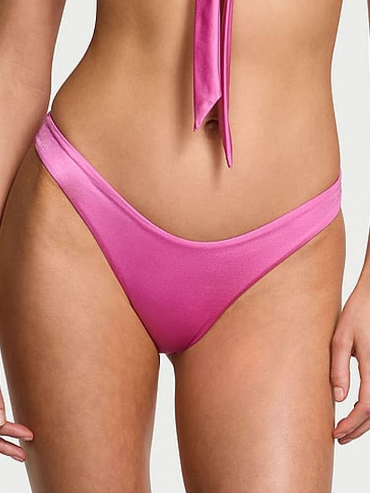 Victoria's Secret New Peony Pink Brazilian Bikini Bottoms - Image 1 of 4