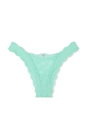 Victoria's Secret Waterfall Green Brazilian Lace Knickers - Image 3 of 3