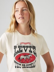 Levi's® White The Perfect 100% Cotton T-Shirt - Image 3 of 4